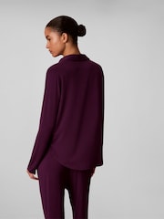 Calvin Klein Purple Ultra Soft Modal Shirt and Pyjamas Set - Image 2 of 5