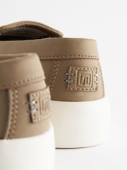 Neutral Woven Loafers - Image 3 of 6