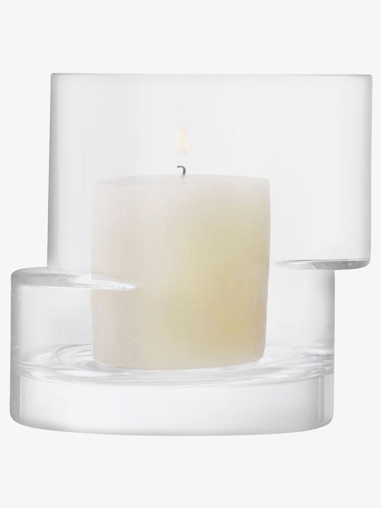 LSA International Silver Tier Lantern Vase H135cm - Image 2 of 3