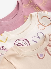 Neutral Character Printed Snuggle Pyjamas 3 Pack (9mths-12yrs) - Image 10 of 11