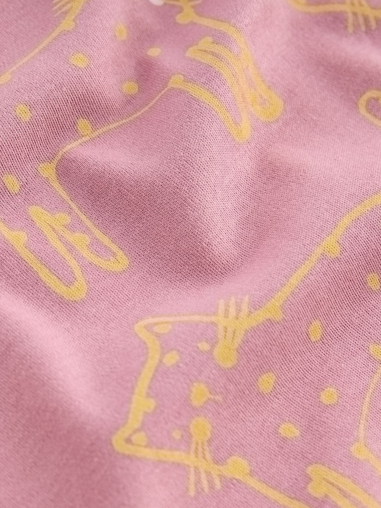 Neutral Character Printed Snuggle Pyjamas 3 Pack (9mths-12yrs) - Image 11 of 11