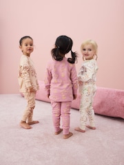 Neutral Character Printed Snuggle Pyjamas 3 Pack (9mths-12yrs) - Image 2 of 11