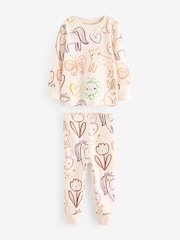Neutral Character Printed Snuggle Pyjamas 3 Pack (9mths-12yrs) - Image 8 of 11