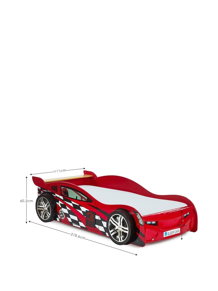 Julian Bowen Red Scorpion Racer Car Bed - Image 5 of 5