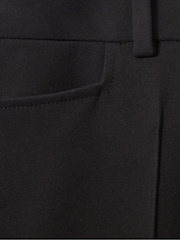 Reiss Black Gabi Petite Flared Suit Trousers - Image 8 of 8
