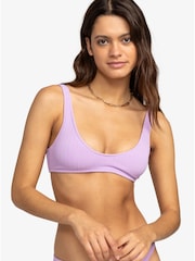 Roxy Purple Aruba Bikini Top - Image 7 of 10