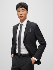 BOSS Black Set Tie - Image 5 of 5
