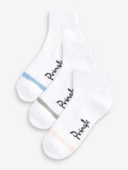 Pringle White Quarter Length Sports Socks - Image 1 of 4