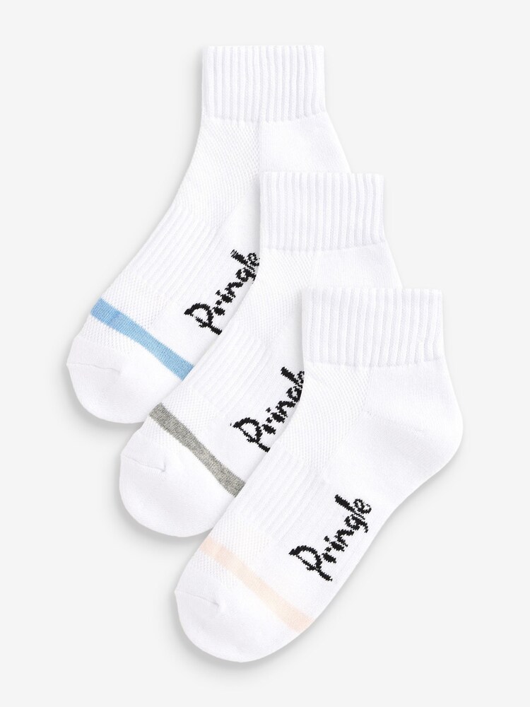 Pringle White Quarter Length Sports Socks - Image 1 of 4