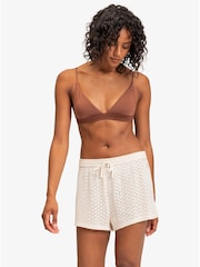 Roxy Cream Beach Shorts - Image 1 of 6