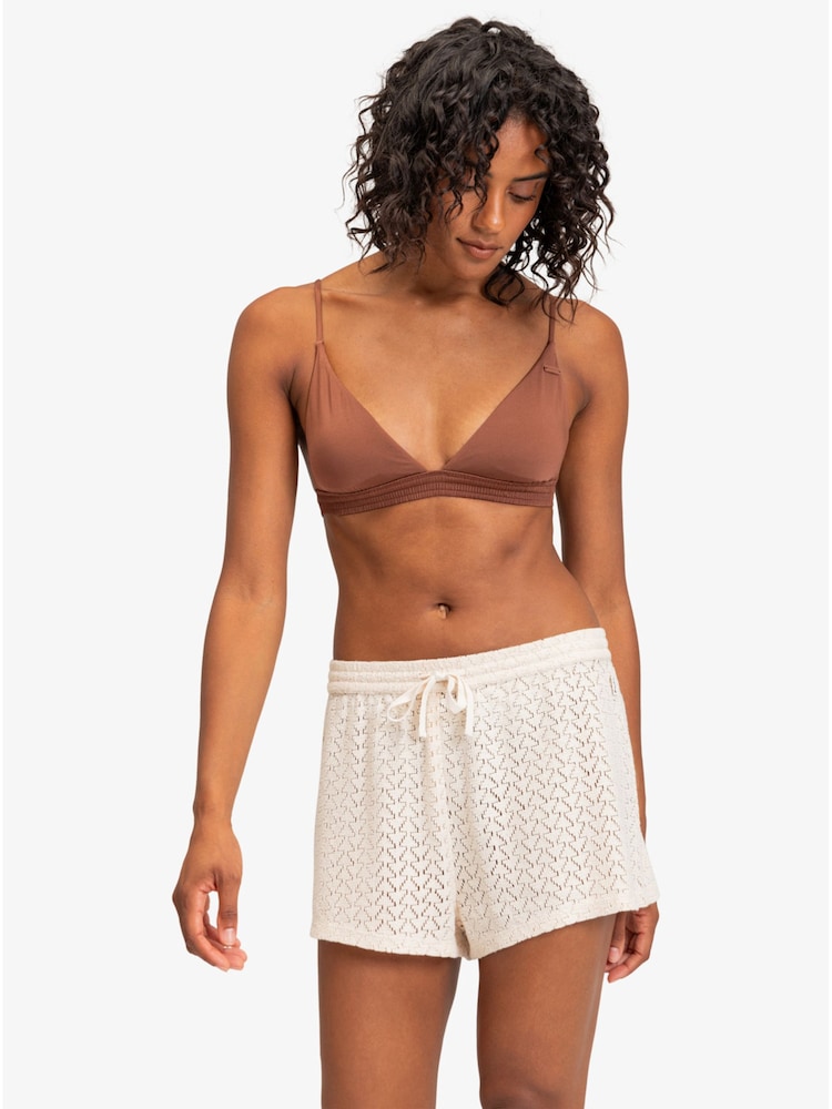 Roxy Cream Beach Shorts - Image 1 of 6