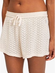 Roxy Cream Beach Shorts - Image 5 of 6
