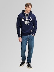 Blå - Superdry Athletic Essentials-hettegenser - Bilde 3 av 5