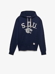 Blå - Superdry Athletic Essentials-hettegenser - Bilde 5 av 5