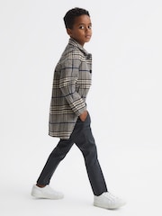 أزرق فولاذس - تشينو تفصيلة ضيقة Eastbury من Reiss - صورة 6 من 8