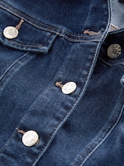 Dark Blue Fuller Bust Denim Jacket - Image 6 of 6