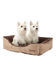Bunty Cream Deluxe Soft  Washable Dog Bed - Image 2 of 4