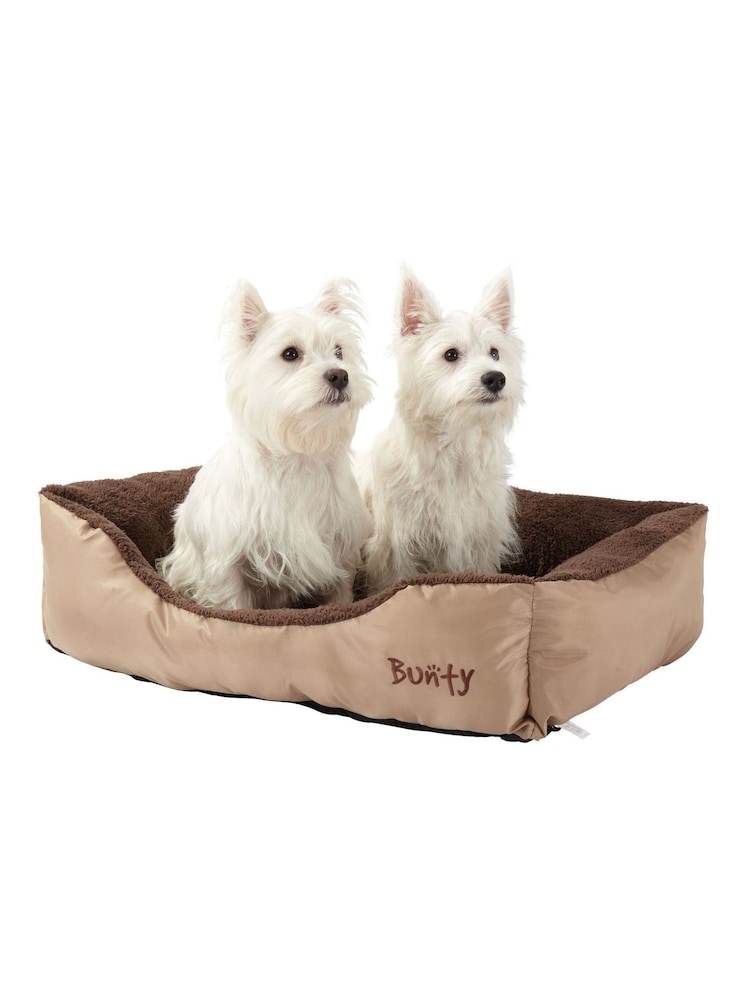 Bunty Cream Deluxe Soft  Washable Dog Bed - Image 2 of 4