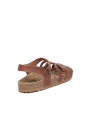 Celtic & Co. Fishermans Brown Sandals - Image 3 of 7