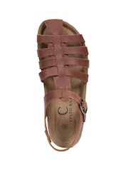 Celtic & Co. Fishermans Brown Sandals - Image 5 of 7