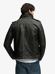 Superdry Brad Faux Leather Military Jacket - Εικόνα 2 από 8