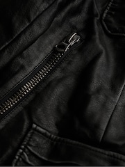 Superdry Brad Faux Leather Military Jacket - Εικόνα 8 από 8