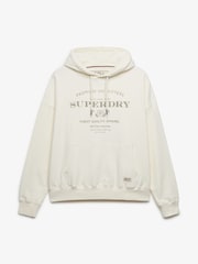 Superdry Ivory Luxe Casual Relaxed Hoodie - Image 6 of 6