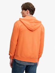 Superdry Orange Essential SD Co Logo Zip Hoodie - Image 4 of 7