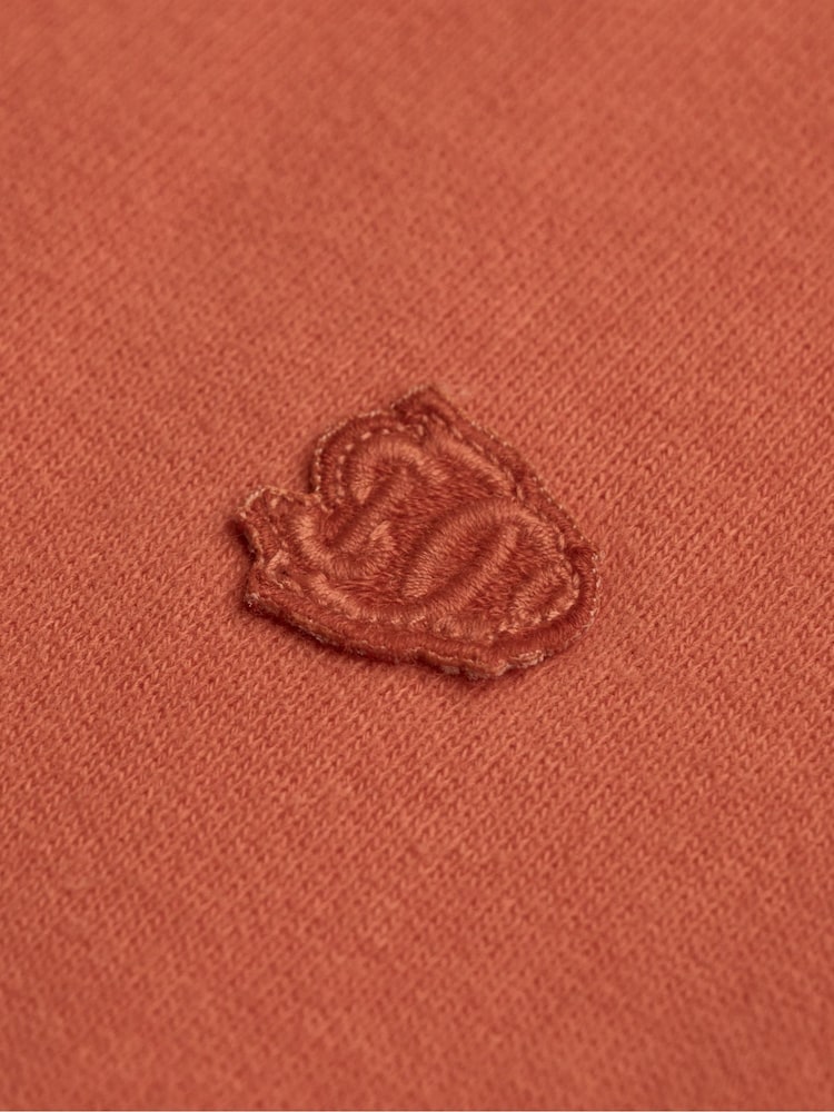 Superdry Orange Essential SD Co Logo Zip Hoodie - Image 7 of 7 Superdry Orange Essential SD Co Logo Zip Hoodie - Image 7 of 7