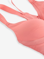 Coral Pink Active High Impact Sports Bra - Image 8 of 8