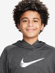 Nike Black Therma-FIT Multi+ Pullover Training Hoodie - Image 3 of 3