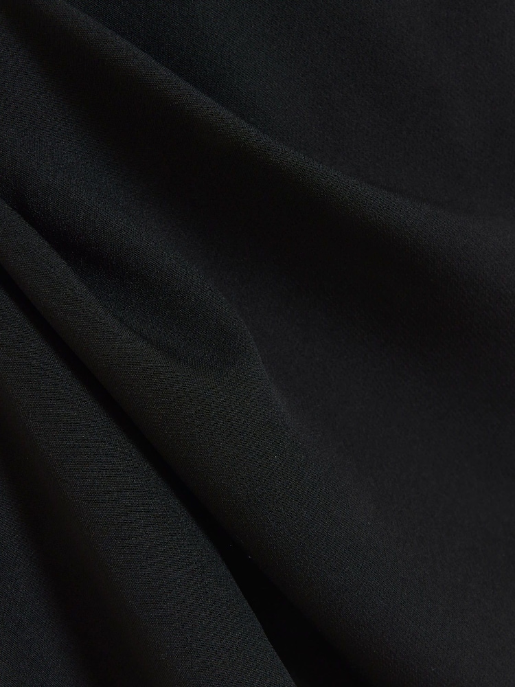 River Island Black Ruched Bodycon Dress - Image 2 of 2