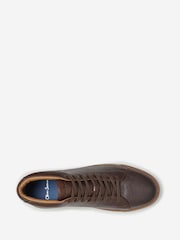 Oliver Sweeney Laxey High Top Leather Trainers - Image 5 of 6
