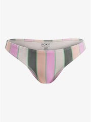 Roxy Green Multi Vista Stripe Bikini Bottoms - Image 5 of 5
