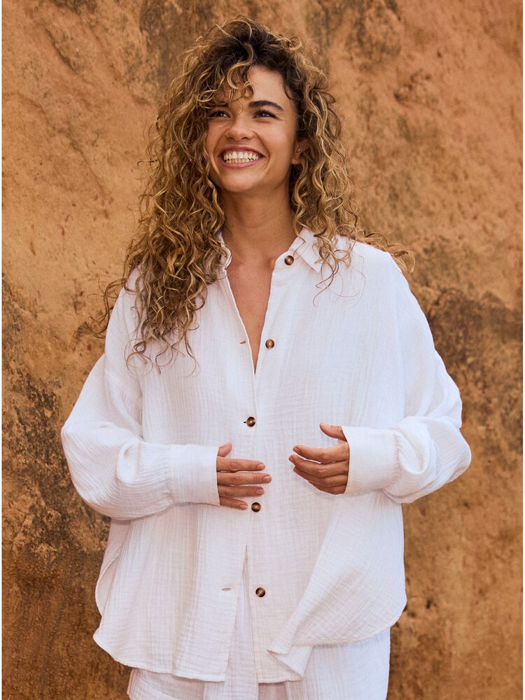 Roxy Beach White Shirt - Image 1 of 9