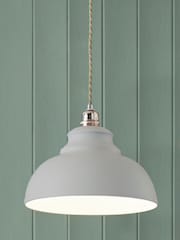 Grey Dixon Easy Fit Pendant Lamp Shade - Image 1 of 7