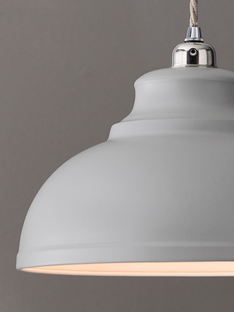 Grey Dixon Easy Fit Pendant Lamp Shade - Image 2 of 7