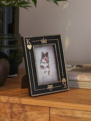 Black King Playing Card Photo Frame - Image 1 of 5