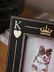 Black King Playing Card Photo Frame - Image 2 of 5