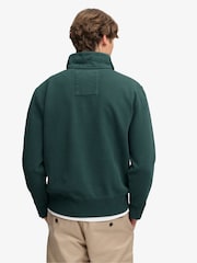 Superdry Green Gothic Varsity Half Zip Sweatshirt - Image 2 of 7