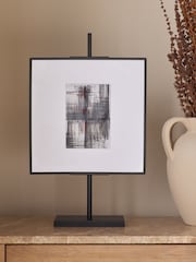 Black N. Premium Easel Photo Frame - Image 1 of 6