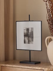 Black N. Premium Easel Photo Frame - Image 2 of 6