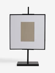 Black N. Premium Easel Photo Frame - Image 4 of 6