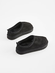 Black Cosy Mule Slippers - Image 3 of 4