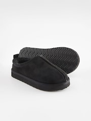 Black Cosy Mule Slippers - Image 4 of 4