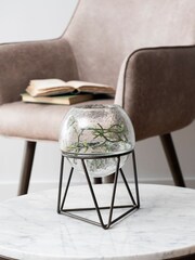 Libra Copper Garden Bersa Small Table Fishbowl Planter - Image 1 of 2
