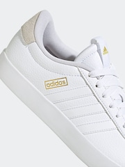 adidas White VL Court 3.0 Trainers - Image 12 of 12