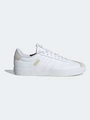 adidas White VL Court 3.0 Trainers - Image 5 of 12