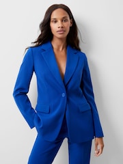 Blau - French Connection Echo Einreihiger Blazer - Bild 3 von 4