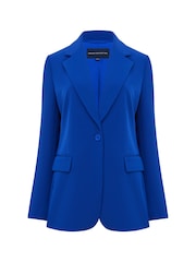 Blau - French Connection Echo Einreihiger Blazer - Bild 4 von 4